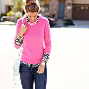 🎀Lauren Ralph Lauren 100% Cotton Pink Long Sleeve Pullover🎀